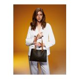Pierre Cardin Premium Line Kahve Monogram Kadın Omuz Çantası 05PO25Y10312