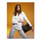 Pierre Cardin Premium Line Kahve Monogram Kadın Omuz Çantası 05PO25Y10325