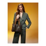 Pierre Cardin Premium Line Kahve Monogram Kadın Omuz Çantası 05PO25Y10334
