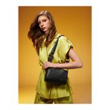 Pierre Cardin Premium Line Siyah Monogram Kadın Çapraz Omuz Çantası 05PO25Y10326
