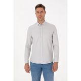 Pierre Cardin Regular Fit Erkek Gömlek 2260452 Gri