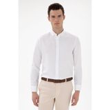 Pierre Cardin Regular Fit Uzun Kol Erkek Gömlek 2133787 Beyaz