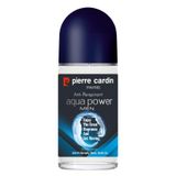 Pierre Cardin Roll-On Erkek Deodorant Ter Kokusu Önleyici Leke Bırakmayan 48 Saat Anti-Perspirant Koruma – Aquapower Su Gücünün Ferahlığı 50 Ml