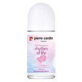 Pierre Cardin Roll-On Kadın Deodorant Ter Kokusu Önleyici Leke Bırakmayan 48 Saat Anti-Perspirant Koruma-Rythm Of Life-Hayatın Ritmi-50 Ml
