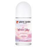 Pierre Cardin Roll-On Kadın Deodorant Ter Kokusu Önleyici Leke Bırakmayan 48 Saat Anti-Perspirant Koruma-White Silky-Beyaz İpeksi-50 Ml