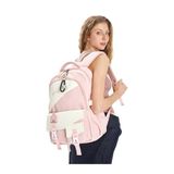 Pierre Cardin Sırt Çantası Okul Çantası, Tek Ebat, 07pc303, Pembe, üniseks-çocuk