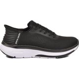 Pierre Cardin Siyah Beyaz Fileli Hafif Esnek Unisex Spor Ayakkabı PCI-10100 G - 00Siyah-Beyaz