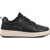 Pierre Cardin Siyah Beyaz Memory Foam Erkek Spor Ayakkabı - Renkli