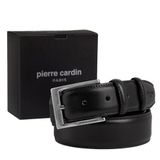 Pierre Cardin Siyah Deri Erkek Kemer PC-2009P05 (Siyah, 110 CM)