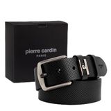 Pierre Cardin Siyah Deri Erkek Kemer PC-2099CB3 (Siyah, 135 CM)