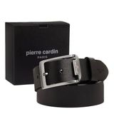 Pierre Cardin Siyah Deri Erkek Kemer PC-3100HS9 (Siyah, 115 CM)