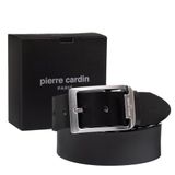 Pierre Cardin Siyah Deri Erkek Kemer PC-4100S3A (Siyah, 130 CM)