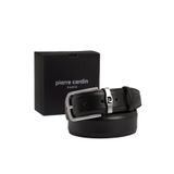 Pierre Cardin Siyah Deri Erkek Kemeri (En 3,5 cm) PC0ANLSZD3X