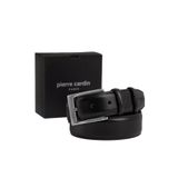 Pierre Cardin Siyah Deri Erkek Kemeri (En 3,5 cm) PCK02009SIA