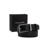 Pierre Cardin Siyah Deri Erkek Kemeri (En 3,5 cm) PCK02209KS6Z