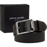 Pierre Cardin Siyah Deri Erkek Kemeri (En 4 cm) PC3100XC3 - 115 cm