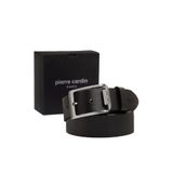Pierre Cardin Siyah Deri Erkek Kemeri (En 4 cm) PCK03100XC3