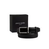Pierre Cardin Siyah Deri Otomatik Tokalı Erkek Kemeri (En 3,5 cm) PCOTM01S6T