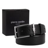 Pierre Cardin Siyah Floater Deri Erkek Kemer PC100FS41 (Siyah, 110 CM)