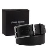 Pierre Cardin Siyah Floater Deri Erkek Kemer PC100FS41 (Siyah, 130 CM)