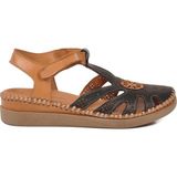 Pierre Cardin Siyah Hakiki Deri Hafif Kadın Sandalet PC-54517 Z
