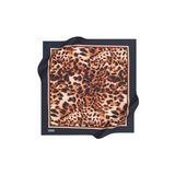 Pierre Cardin Siyah Kadın Leopar Eşarp 6592799921