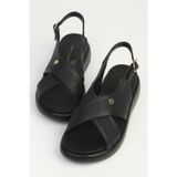 Pierre Cardin Siyah Kadın Sandalet PC-7811