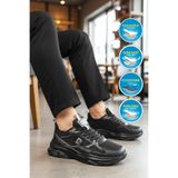 Pierre Cardin Siyah Memory Foam Esnek Hafif Erkek Spor Ayakkabı PCI-113490 M