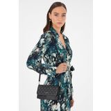 Pierre Cardin Siyah Monogram Kadın Çapraz Omuz Çantası 05PC24K3406