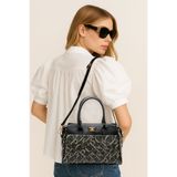 Pierre Cardin Siyah Monogram Kadın Omuz Çantası 05PO25Y2520