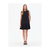 Pierre Cardin Siyah Regular Fit Dokuma Elbise 50321322-VR046