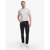 Pierre Cardin Siyah Slim Fit Keten Karışımlı Kanvas Pantolon