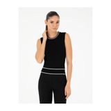 Pierre Cardin Siyah Slim Fit Triko Bluz 50296459-VR046