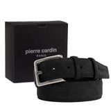 Pierre Cardin Siyah Suet Deri Erkek Kemer PC-1009SS0 (Siyah, 115 CM)