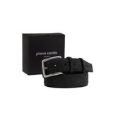 Pierre Cardin Siyah Suet Deri Erkek Kemeri (En 3,5 cm) PC01009S5S