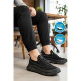 Pierre Cardin Siyah Tekstil Rahat .Esnek Hava Alan Erkek Spor Ayakkabı PCI-11303 M