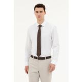 Pierre Cardin Slim Fit Uzun Kol Klasik Yaka Erkek Gömlek 1862336 Beyaz