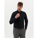 Pierre Cardin Slim Fit Uzun Kollu Basic Erkek Gömlek - XL - Siyah