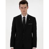 Pierre Cardin Slim Fit Yün Erkek Takım Elbise 2165048 - Siyah - 58