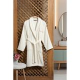Pierre Cardin Soft Bornoz Wave Krem - S - M