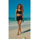 Pierre Cardin Şortlu Toparlayıcı Bra Bikini Takım Siyah 261247 - 40 - 261247-Siyah