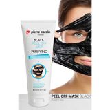 Pierre Cardin Soyulabilir Siyah Yüz Maskesi 80 ml Bambu Kömür ile Derinlemesine Cilt Temizliği