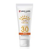 Pierre Cardin Sun Cream 30 Faktör Nemlendirici Tüm Cilt Tipleri İçin Renksiz Yüz Güneş Koruyucu Krem 75 ml