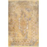 Pierre Cardin Suprise ZC01E Gold Gri Viskon Akrilik Yumuşak Dokulu Klasik Eskitme Halı GRİ GOLD 80 x 150
