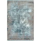 Pierre Cardin Suprise ZC02K Buz Mavisi Gri Viskon Akrilik Yumuşak Dokulu Modern Desen Halı MAVİ GRİ 100 x 200