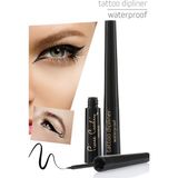 Pierre Cardin Suya Dayanıklı Siyah Keçe Uçlu Eyeliner 3,5 ml Derin Bakışlar İçin Özel Formül