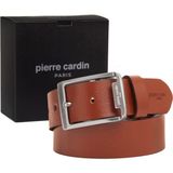 Pierre Cardin Taba Deri Erkek Kemeri (En 4 cm) PC3100B5I - 135 cm