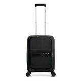Pierre Cardin Trolley 50 cm Siyah Unisex Valiz - Kırmızı