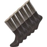 Pierre Cardin Türen Erkek Düz Yarım Soket Çorap 6'lı Paket 9102/SIYAH