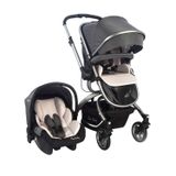 Pierre Cardin Twist Plus Travel Sistem Bebek Arabası Gri